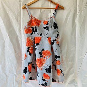 MinkPink Sweetheart Neck Mini Skater Flare Dress